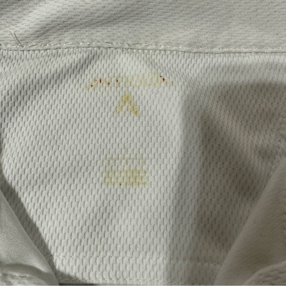 Antigua Mens Florida Gator Embroidery Patch White Polo Top Size Large Golf Shirt - Picture 4 of 10